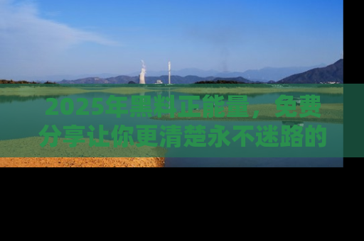 2025年黑料正能量，免费分享让你更清楚永不迷路的真相！