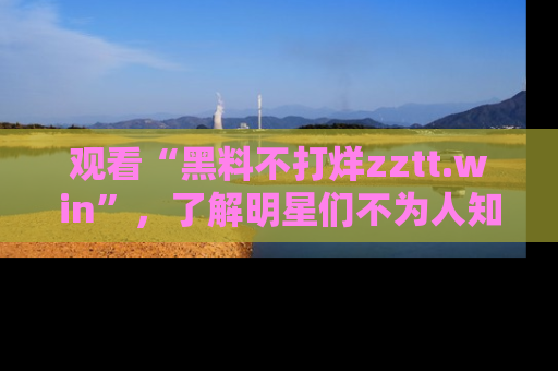 观看“黑料不打烊zztt.win”，了解明星们不为人知的黑料内幕