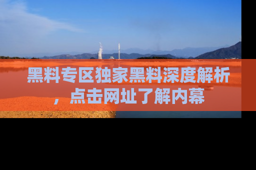 黑料专区独家黑料深度解析，点击网址了解内幕