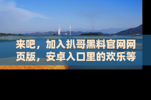 来吧，加入扒哥黑料官网网页版，安卓入口里的欢乐等着你！