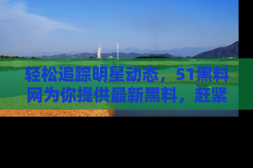 轻松追踪明星动态，51黑料网为你提供最新黑料，赶紧访问网址观看！