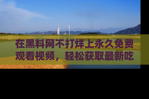 在黑料网不打烊上永久免费观看视频,轻松获取最新吃瓜资讯!
